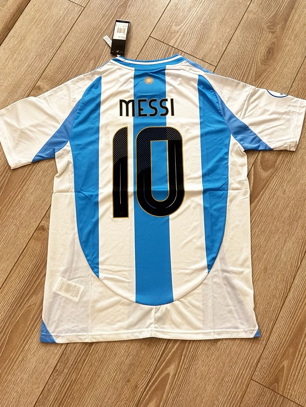 Argentina #10 Messi Soccer Jersey – New with Tags